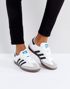 Белые кроссовки adidas Originals Samba - Белый