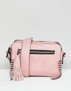 Розовая сумка через плечо Yoki Fashion - Розовый