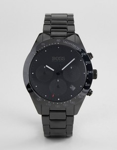 Черные часы с хронографом BOSS 1513581 Talent - Черный
