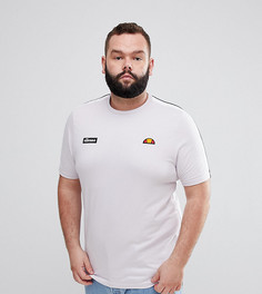 Сиреневая футболка с лентой на рукавах ellesse PLUS эксклюзивно для ASOS - Фиолетовый