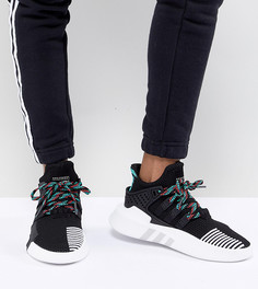 Черные кроссовки adidas Originals EQT Basket Adv - Черный