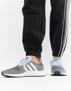 Серые кроссовки adidas Originals Swift Run CQ2122 - Синий