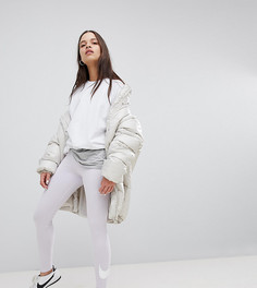 Лиловые леггинсы с логотипом Nike Club - Фиолетовый