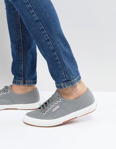Серые парусиновые кеды Superga 2750 - Серый