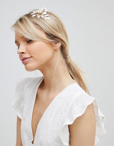 Повязка на голову пастельного цвета ASOS DESIGN - Золотой
