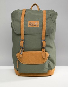 Рюкзак цвета хаки Jack Wolfskin Earlham - Зеленый