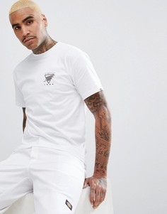 Белая футболка с принтом на спине Vans VA3HEYWHT - Белый