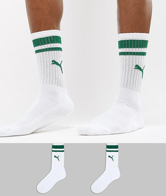 2 пары белых носков Puma 261058001697 - Белый