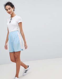 Спортивные шорты в стиле колор блок ASOS DESIGN - Синий