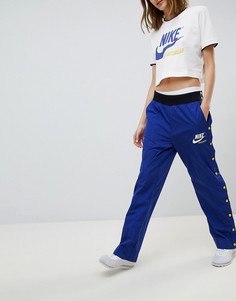 Синие спортивные брюки Nike - Синий