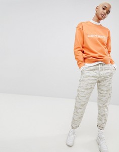 Свободные брюки с камуфляжным принтом Carhartt WIP - Мульти