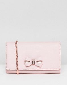 Сумка с ремешком-цепочкой и бантиком Ted Baker - Розовый