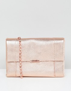 Кожаная сумка через плечо Ted Baker - Золотой