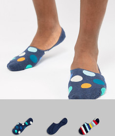 3 пары спортивных носков HS by Happy Socks - Мульти