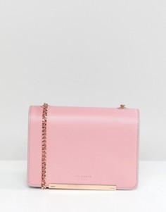 Кожаная сумка Ted Baker - Розовый