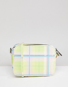 Сумка для фотоаппарата в клетку ASOS DESIGN Summer - Мульти