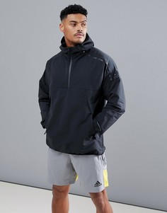 Черная куртка с капюшоном adidas ZNE CG0249 - Черный