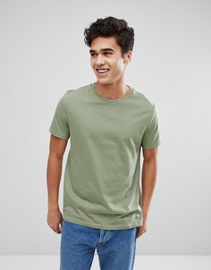 Зеленая футболка с круглым вырезом ASOS DESIGN - Зеленый