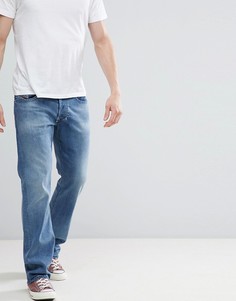 Светлые выбеленные джинсы Diesel - Синий