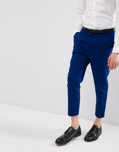 Суженные книзу синие брюки ASOS DESIGN - Синий