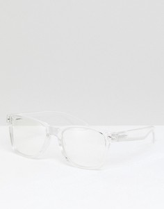 Очки с прозрачными стеклами 7X - Очистить