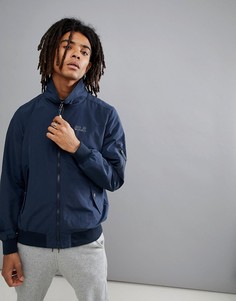 Темно-синяя куртка Харрингтон Jack Wolfskin Huntington - Темно-синий