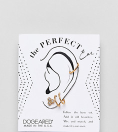 Набор сережек из позолоченного серебра Dogeared Perfect Ear - Золотой