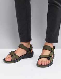 Сандалии цвета хаки Jack Wolfskin Lakewood Ride - Зеленый