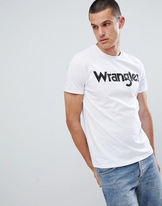 Футболка с логотипом Wrangler - Белый