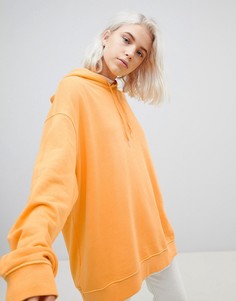 Худи свободного кроя Weekday Shanti - Оранжевый