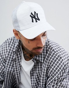 Трикотажная бейсболка New Era 9Forty NY Yankees - Серый