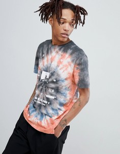Свободная футболка с принтом ASOS DESIGN - Мульти