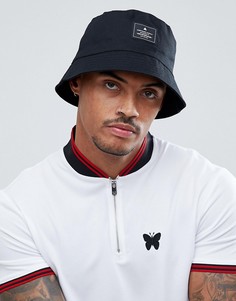 Черная панама с нашивкой ASOS - Черный