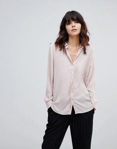 Мягкая рубашка ASOS DESIGN - Розовый