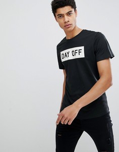 Футболка с принтом Day Off Jack &amp; Jones Originals - Черный