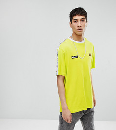 Зеленая oversize‑футболка с отделкой кантом ellesse - Зеленый