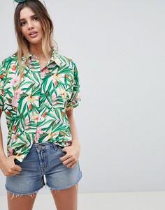 Рубашка с гавайским принтом ASOS DESIGN - Мульти