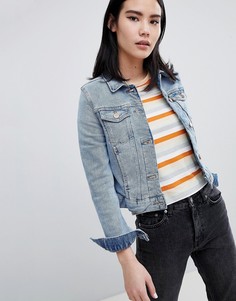 Джинсовая куртка Monki Classic - Синий