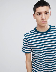 Футболка в полоску Weekday Alan - Синий