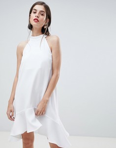 Свободное платье River Island - Кремовый