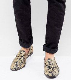 Парчовые лоферы для широкой стопы KG By Kurt Geiger - Черный