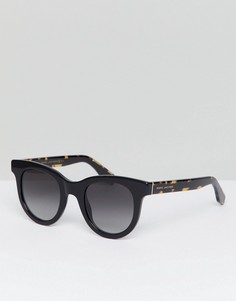 Черные круглые солнцезащитные очки Marc Jacobs - Черный