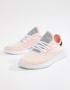 Розовые кроссовки для бега adidas Originals Deerupt B28075 - Черный
