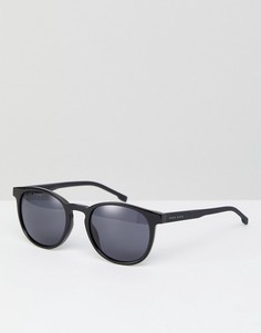 Черные круглые солнцезащитные очки BOSS By Hugo Boss 0922/S - Черный
