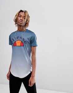 Синяя футболка с эффектом омбре ellesse - Синий