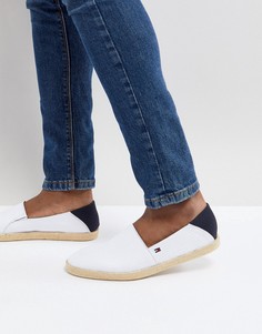 Белые парусиновые эспадрильи Tommy Hilfiger Easy Summer - Белый