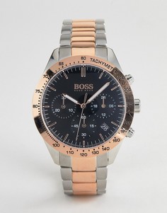 Наручные часы с хронографом BOSS 1513584 Talent - Серебряный