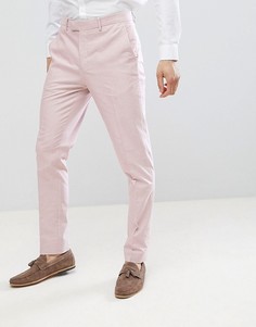 Розовые брюки скинни River Island - Розовый