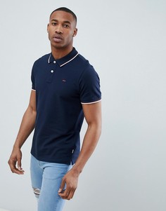 Футболка-поло с контрастной отделкой Jack &amp; Jones Essentials - Темно-синий