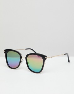 Солнцезащитные очки с разноцветными стеклами Vans - Черный